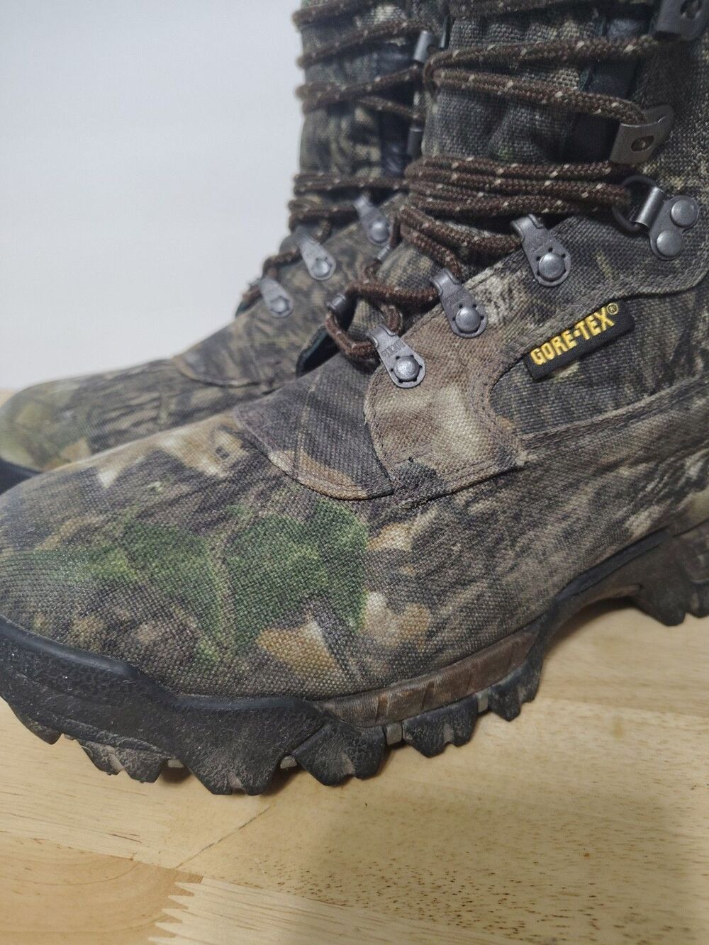 Rocky Camo Bear Trax Series 8973 Gore-Tex  Boots Mens 8.5 W 1200 gr. Insulated - Picture 3 of 16